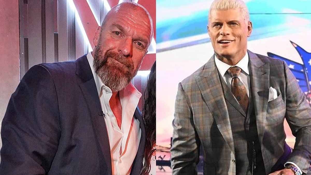 Cody Rhodes left AEW and signed with WWE in 2022 (Images via Triple H &amp; Cody Rhodes