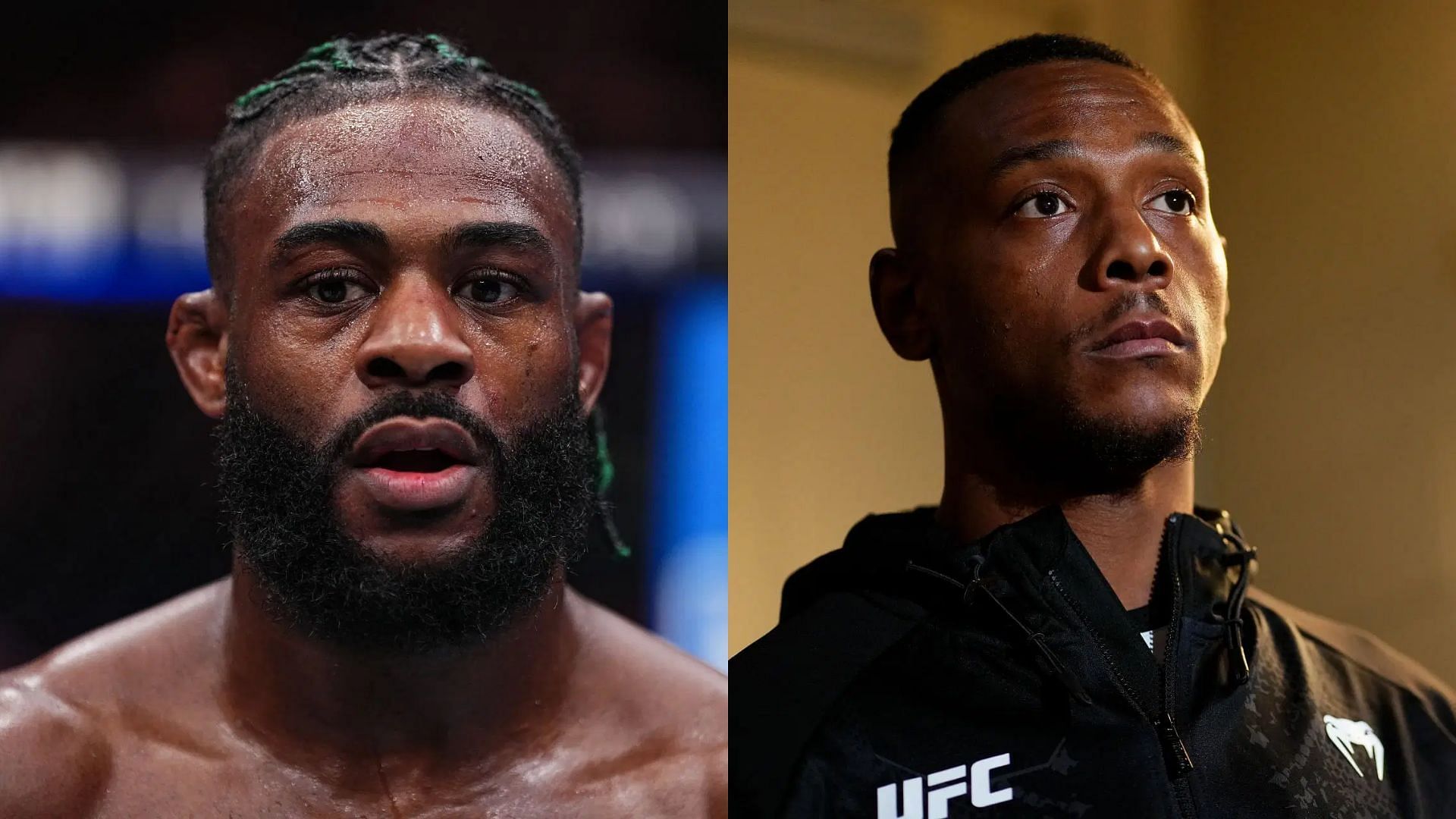 Aljamain Sterling  (left) and Jamahal Hill (right) have grappled in the past [Image courtesy: Getty Images]