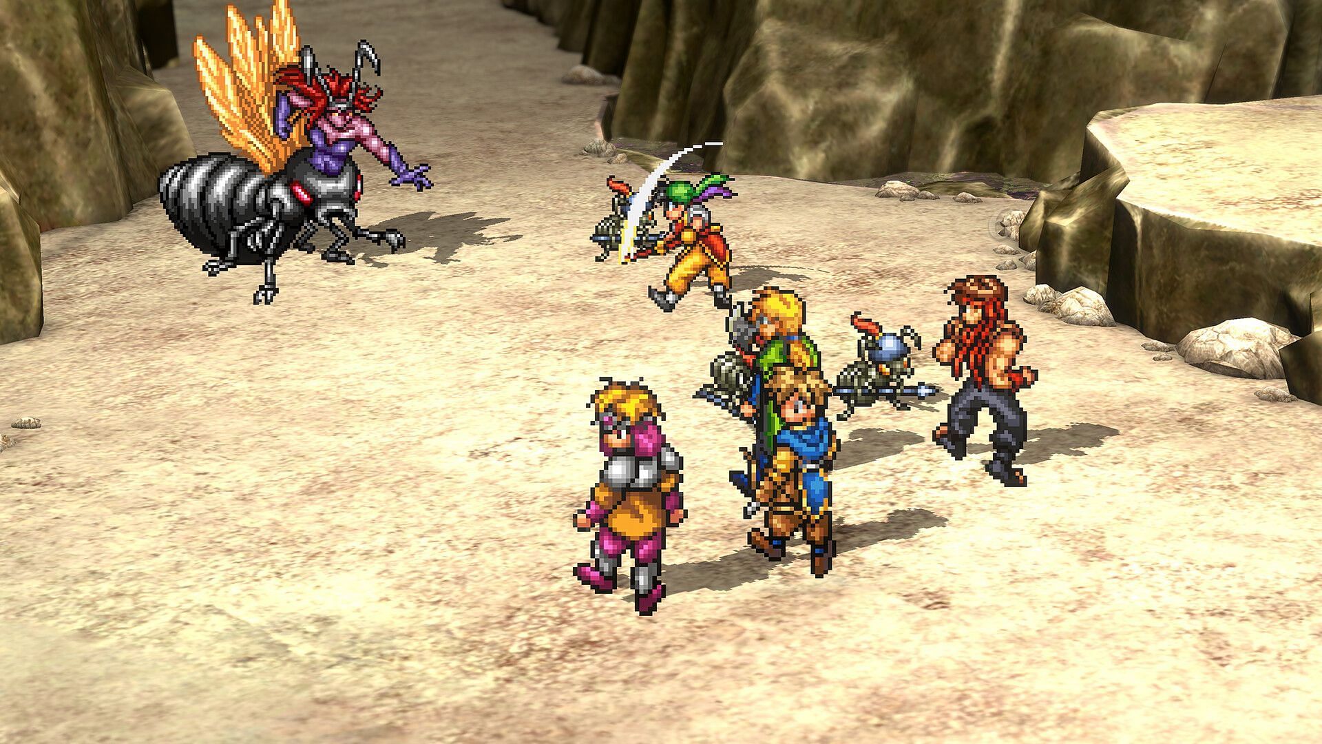 A still from Suikoden 1 and 2 HD Remaster Gate Rune and Dunan Unification Wars (Image via Konami)