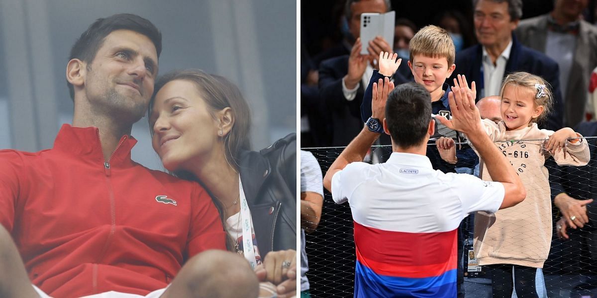 Novak Djokovic makes his feelings known on wife Jelena, kids Stefan &amp; Tara