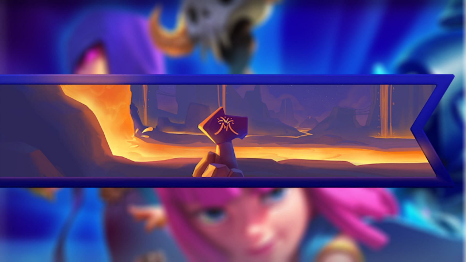 Reward banner for the Clash Royale Super Cards Draft challenge (Image via Supercell)