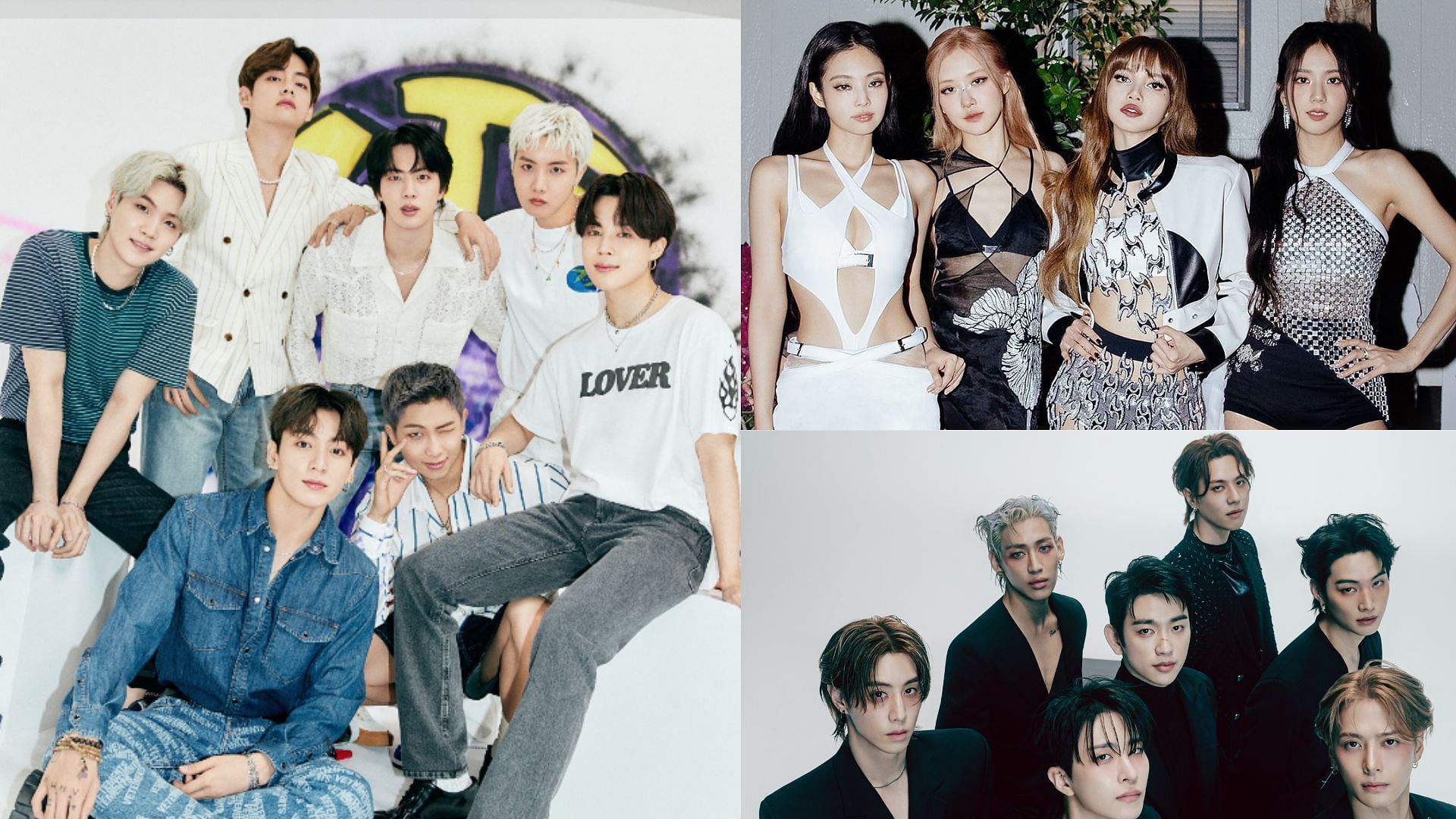 Forbes releases a list of K-pop comebacks of 2025 (Images via Weverse, Twitter/GOT7 and Instagram/Blackpinkofficial)