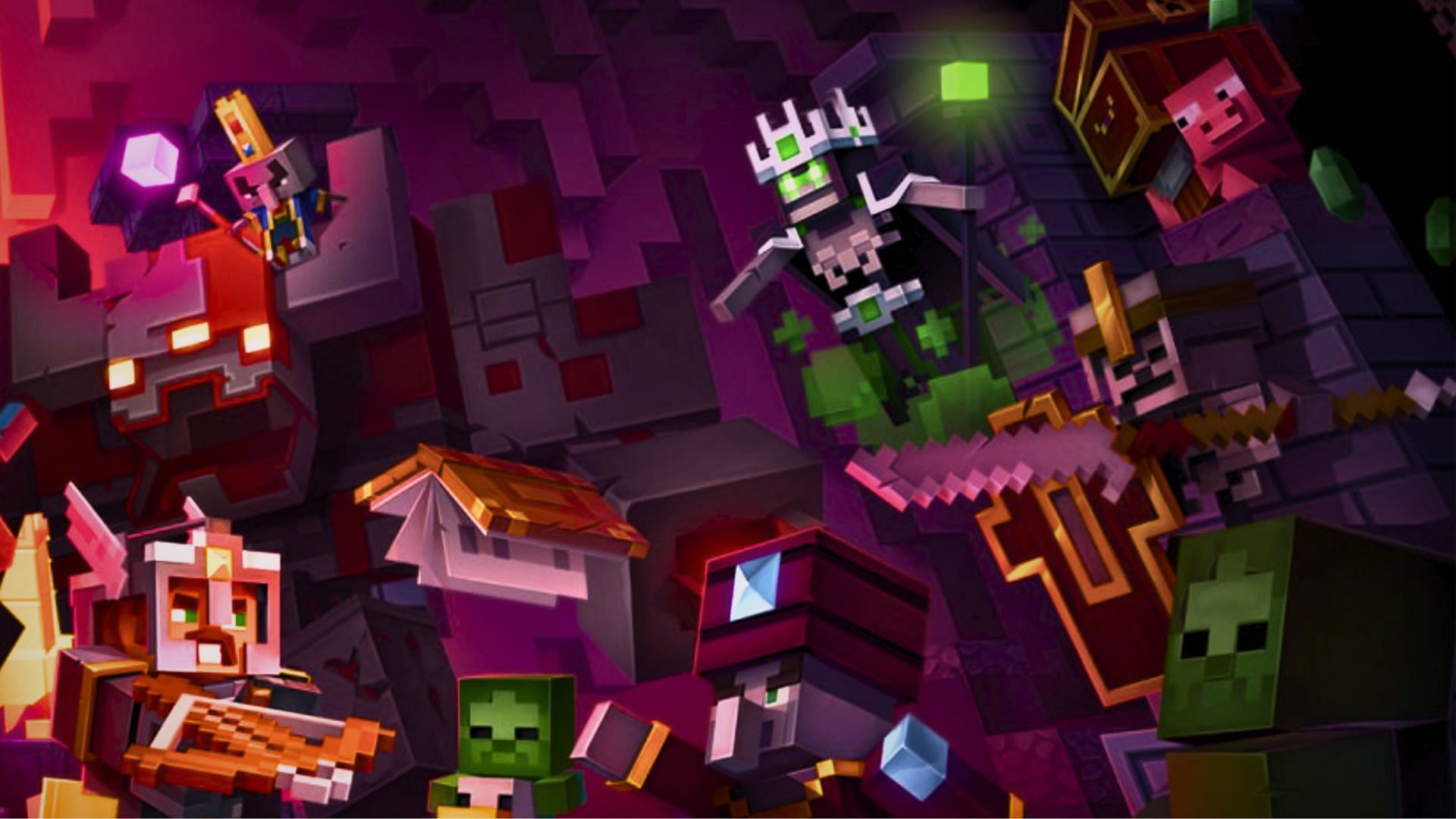 An undead boss is a must in all fantasy games (Image via Mojang)