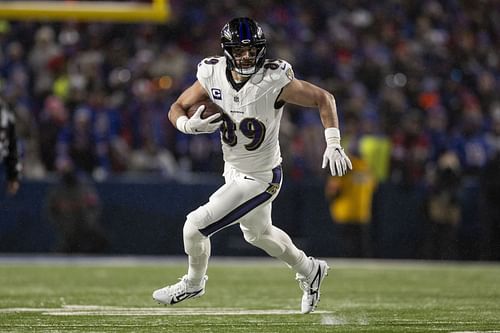 Mark Andrews during the AFC Divisional Playoffs: Baltimore Ravens v Buffalo Bills - Source: Getty