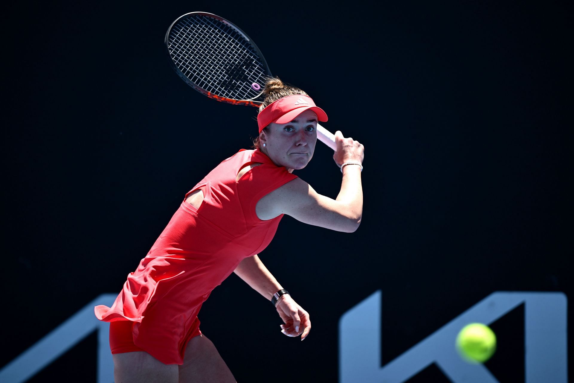 Elina Svitolina in action at the Australian Open (Image Source: Getty)