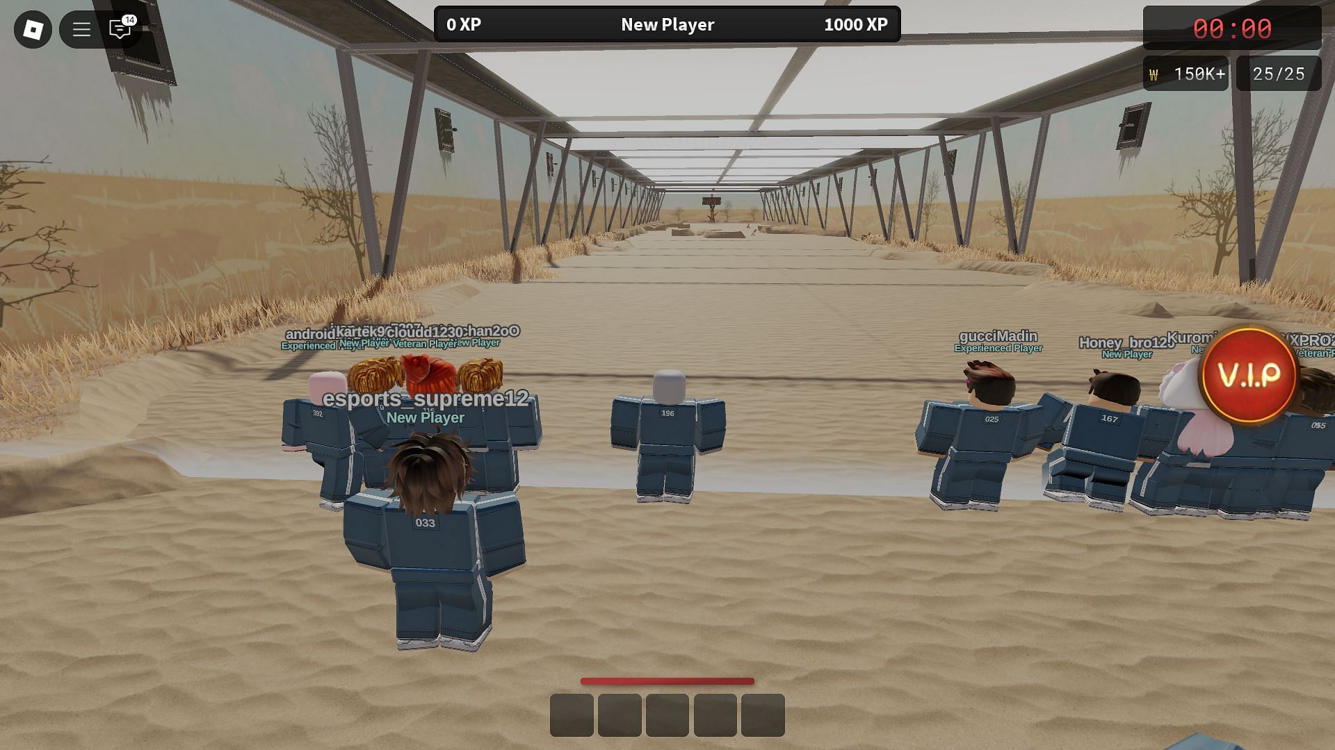 Initiating a minigame (Image via Roblox)