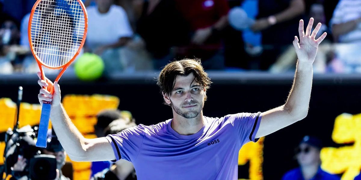 Taylor Fritz at the Australian Open 2025 | Getty