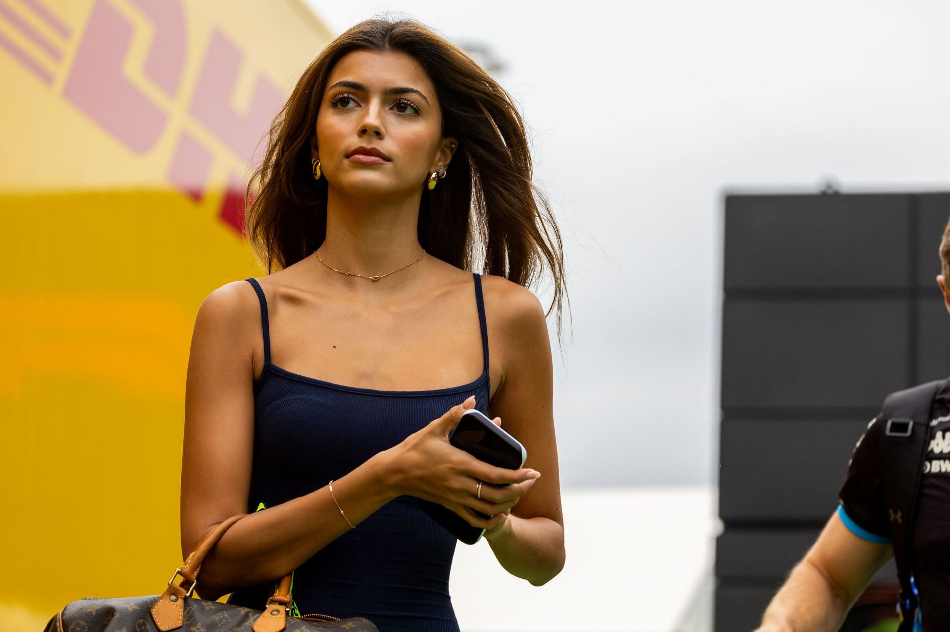 Kika Gomez, girlfriend of Pierre Gasly (10) of France and team BTW Alpine F1 Team before the Formula 1 Spanish Grand Prix on Sunday, June 23, 2024 at the Circuit De Catalunya in Barcelona, Spain. (Photo by Bob Kupbens/Icon Sportswire via Getty Images) - Source: Getty