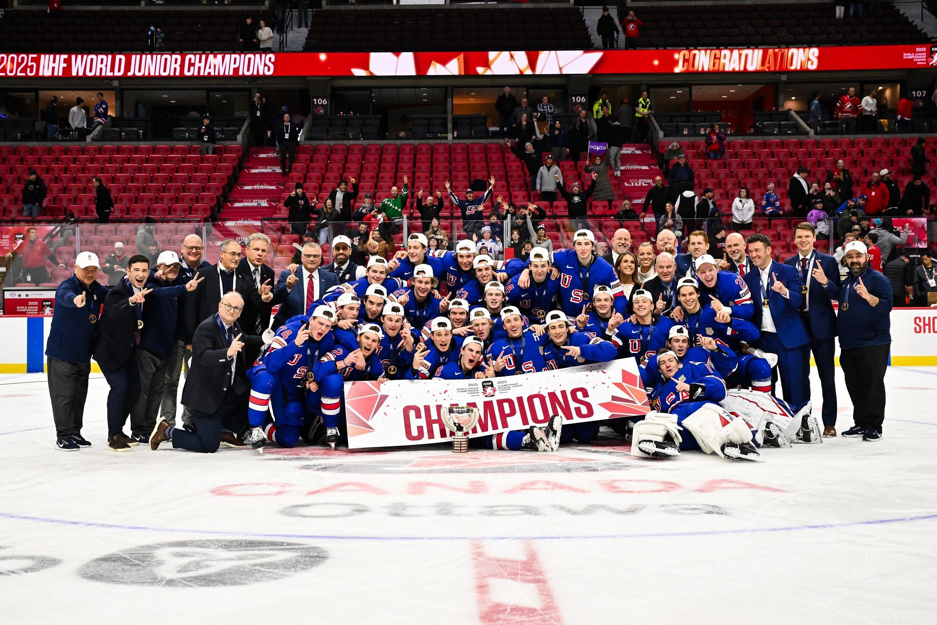 United States v Finland: Gold Medal Game - 2025 IIHF World Junior Championship - Source: Getty