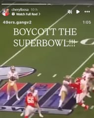 Nick Bosa's mother Cheryl calls for Super Bowl boycott | Image: Getty