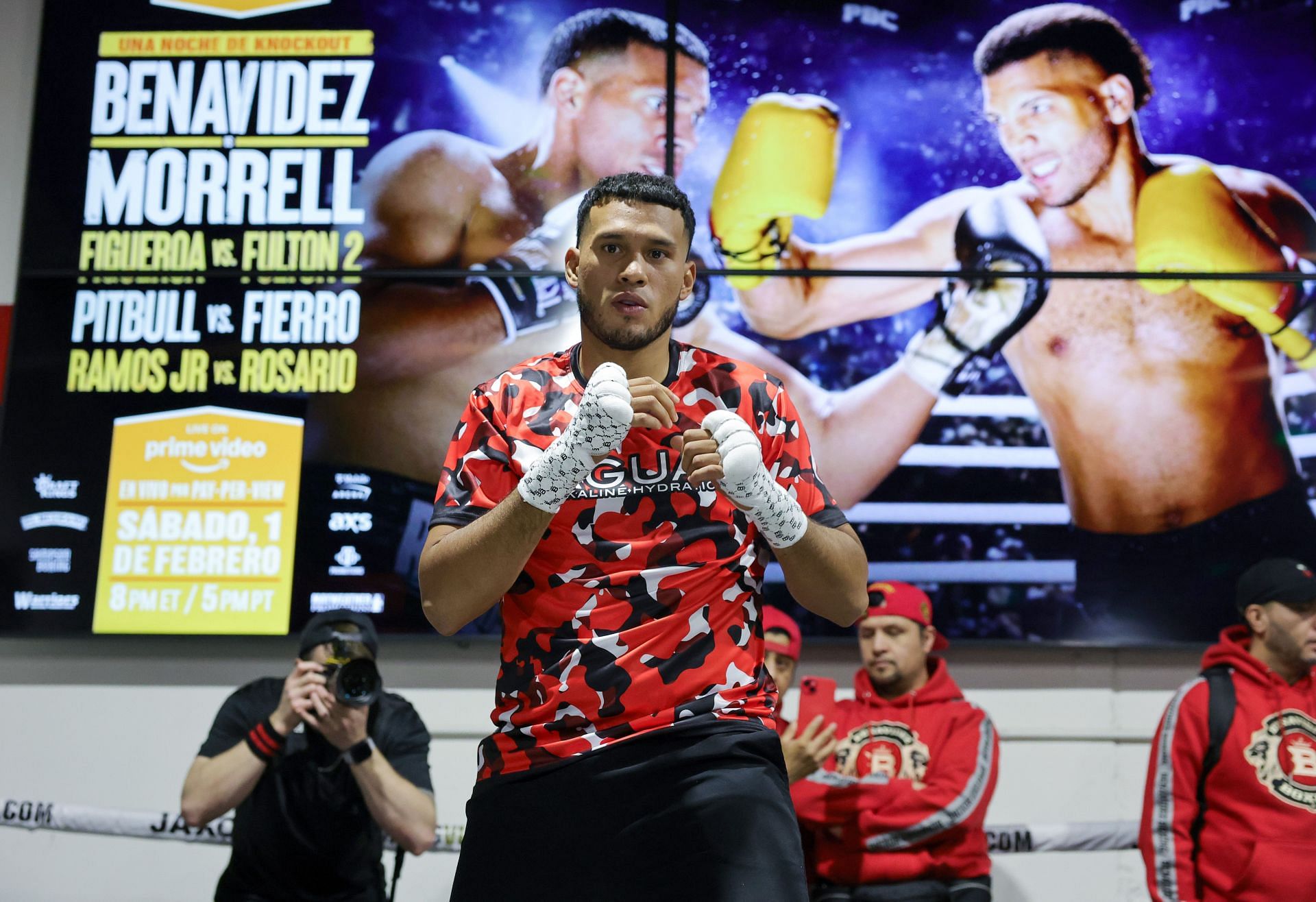 David Benavidez And Brandon Figueroa Media Workouts