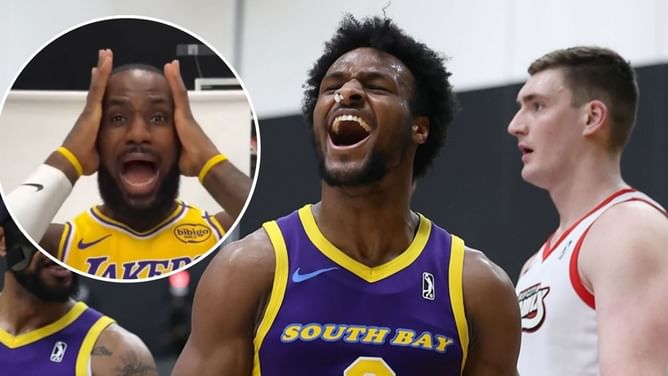 LeBron James drops heartfelt reaction as son Bronny James dazzles with two ferocious dunks