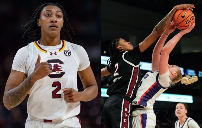 “Tough on and off court year for her”: College hoops fans sympathise with South Carolina’s Ashlyn Watkins after ACL injury
