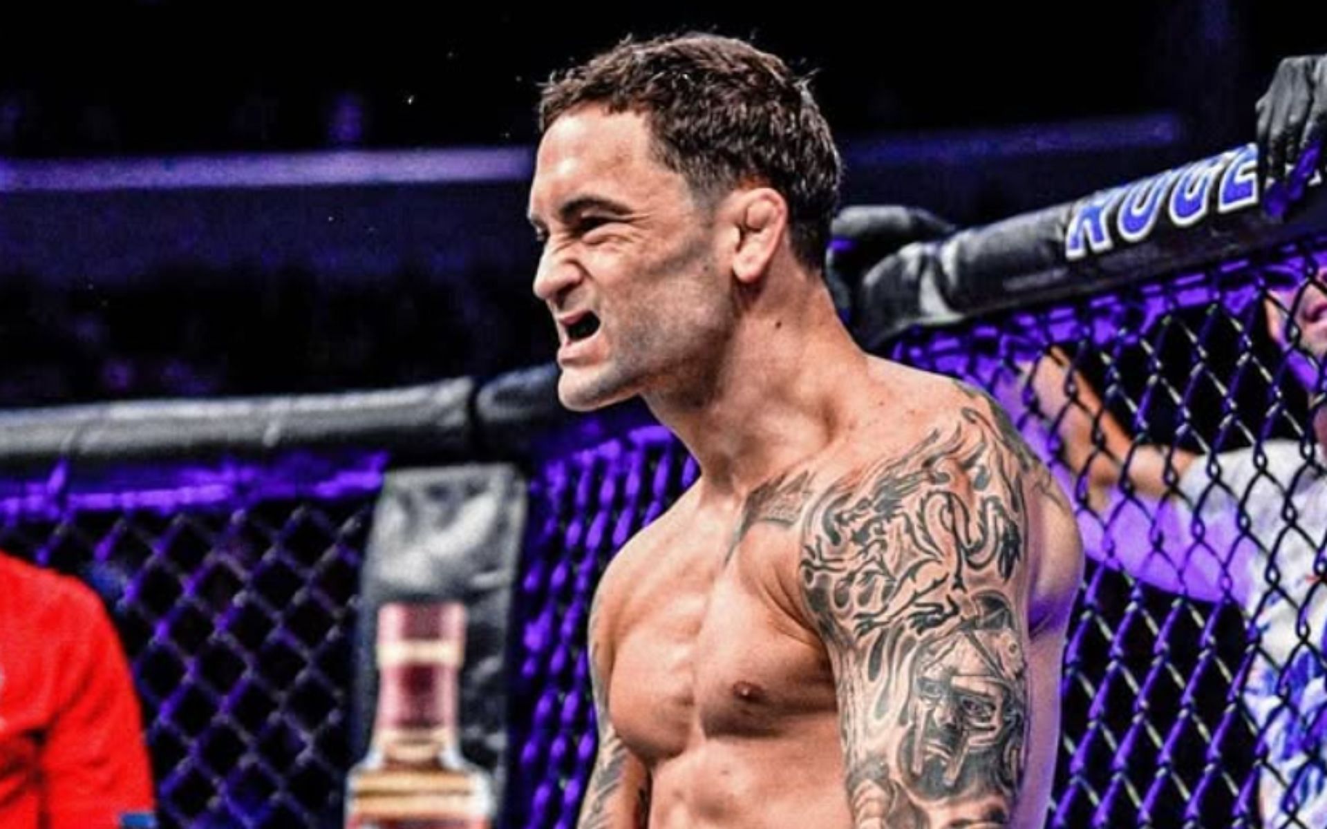 Frankie Edgar slammed people for attributing his theories to brain damage. [Image courtesy: @