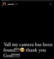 Brittany's IG stories