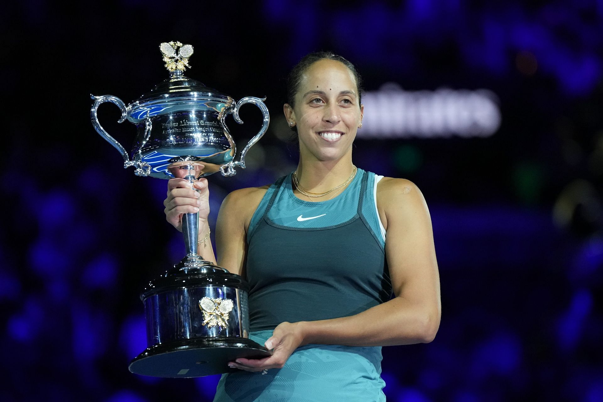 Madison Keys at the 2025 Australian Open [Image Source: Getty Images]