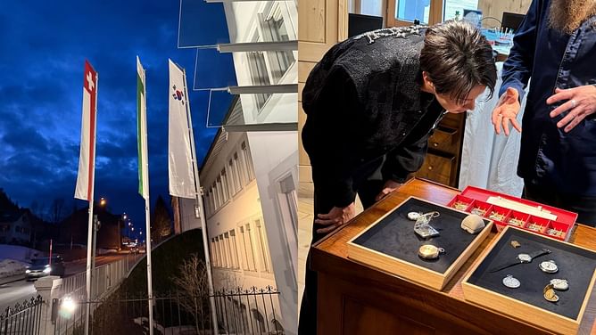 “Such a proud moment!”— Fans react as Audemars Piguet headquarters honors BTS’ j-hope visit by hoisting South Korean flag