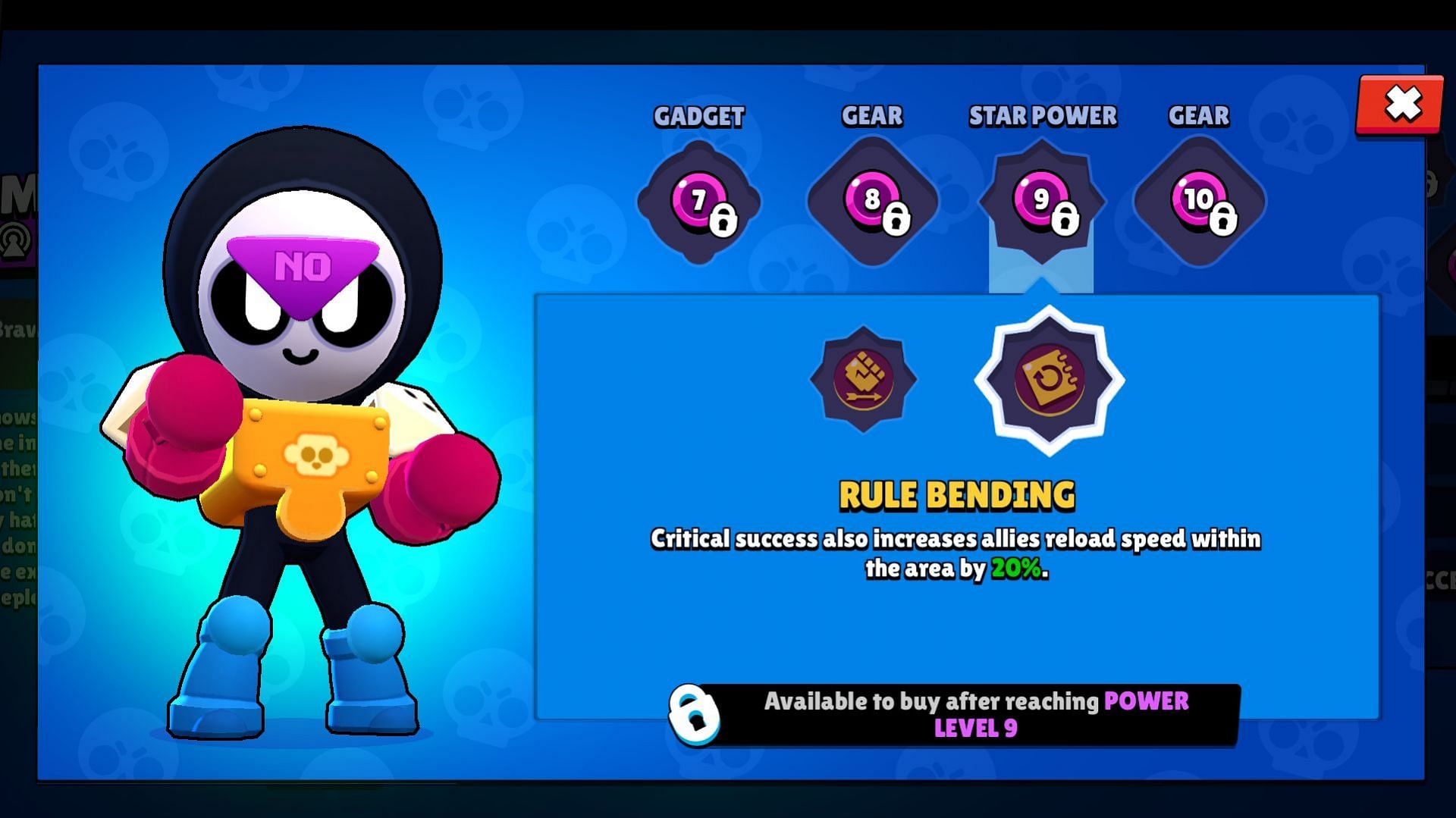 Rule Bending Star Power details (Image via Supercell)