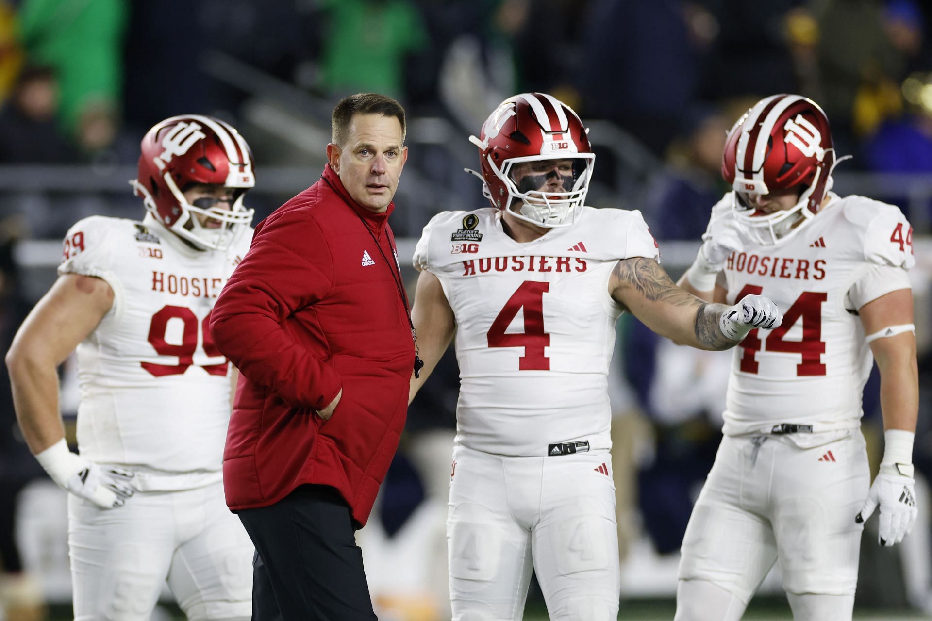 COLLEGE FOOTBALL: DEC 20 CFP First-Round - Indiana at Notre Dame - Source: Getty