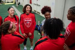 "Dawn (Staley) is gonna have a dawg on her team": Hoops fans react to clip of Aaliyah Chavez sending out a warning shot to opponents