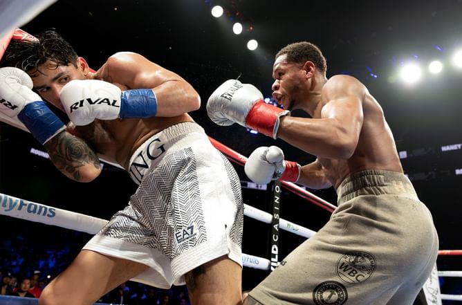 Devin Haney addresses back-and-forth with Ryan Garcia over fight negotiations: "I guess he’s not a duck"