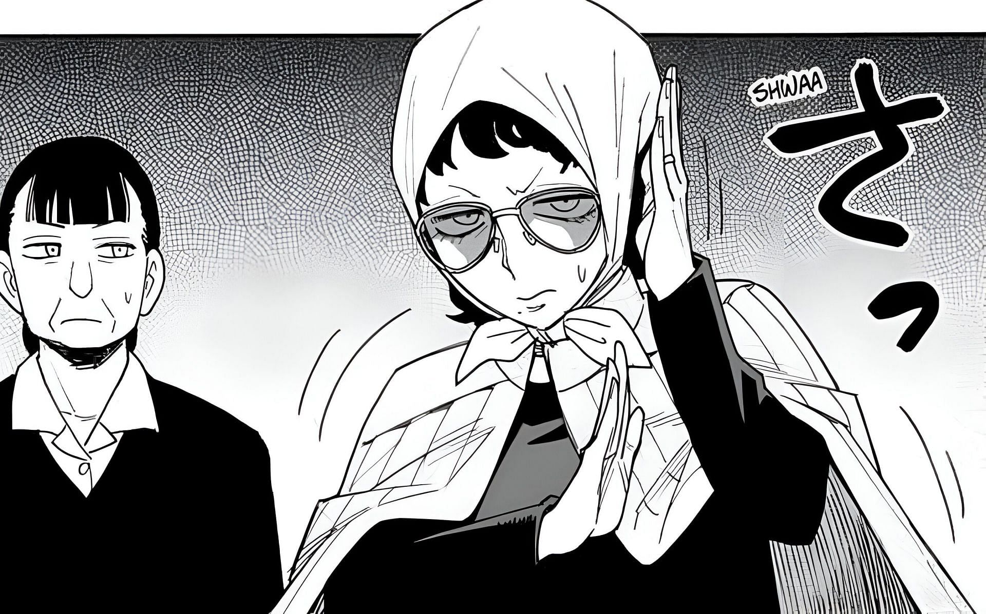 Melinda Desmond Capítulo 110 de Spy x Family manga (Image via Shueisha)