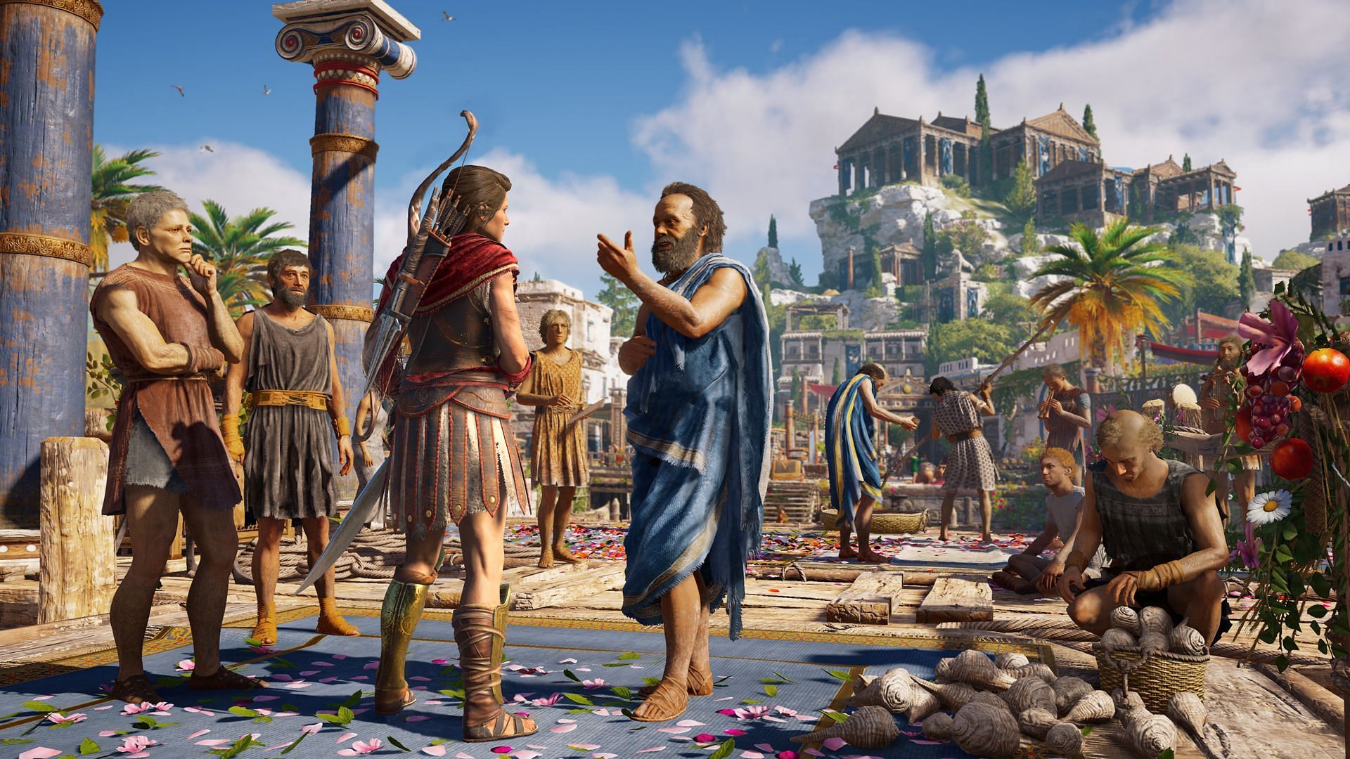 A still from Assassin&#039;s Creed Odyssey (Image via Ubisoft)