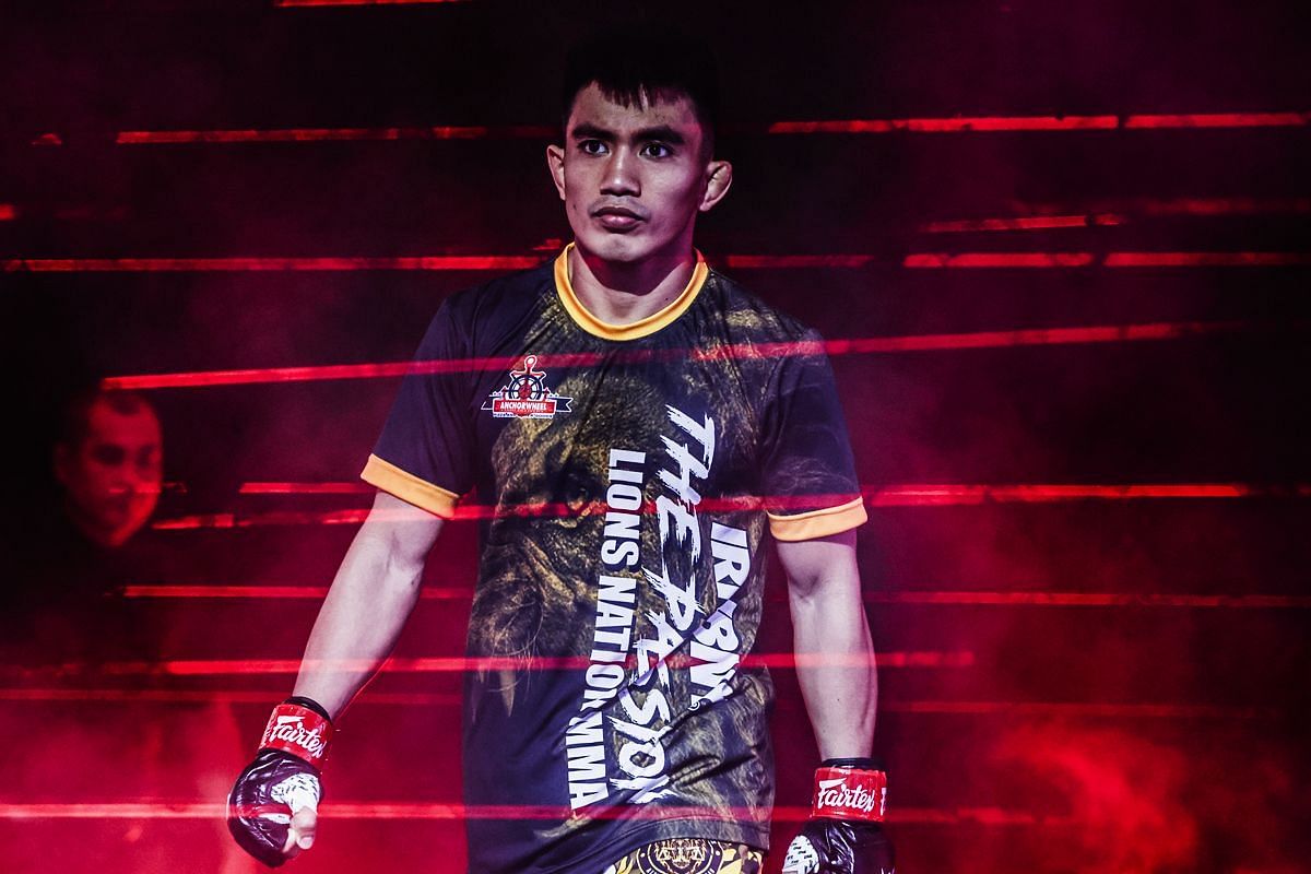 (Pictured) Reigning ONE strawweight MMA world champion Joshua Pacio.