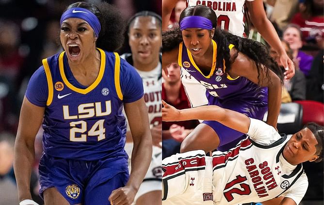 Flau'jae Johnson, Aneesah Morrow's combined 28 pts not enough to help LSU as Tigers suffer bitter defeat to South Carolina