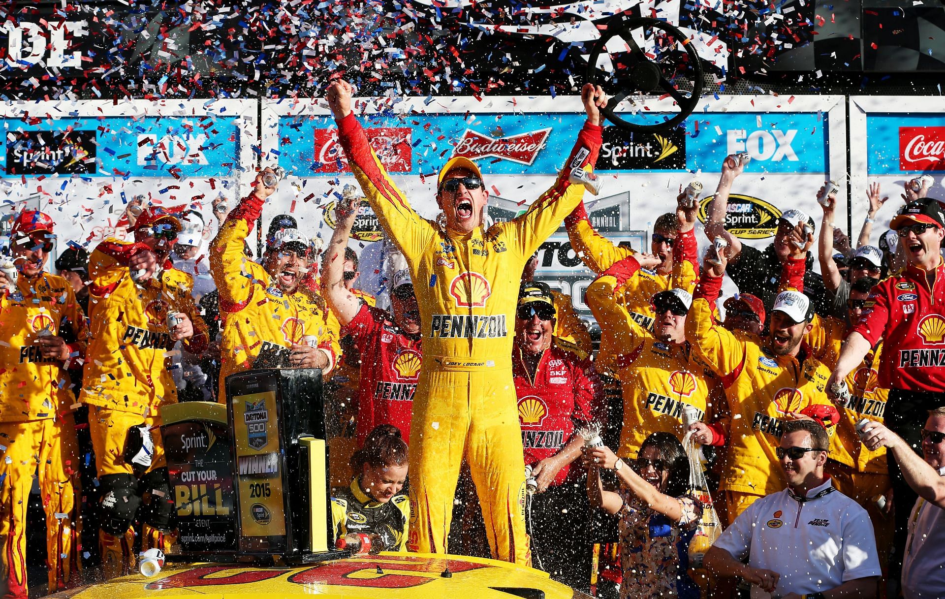 Joey Logano wins