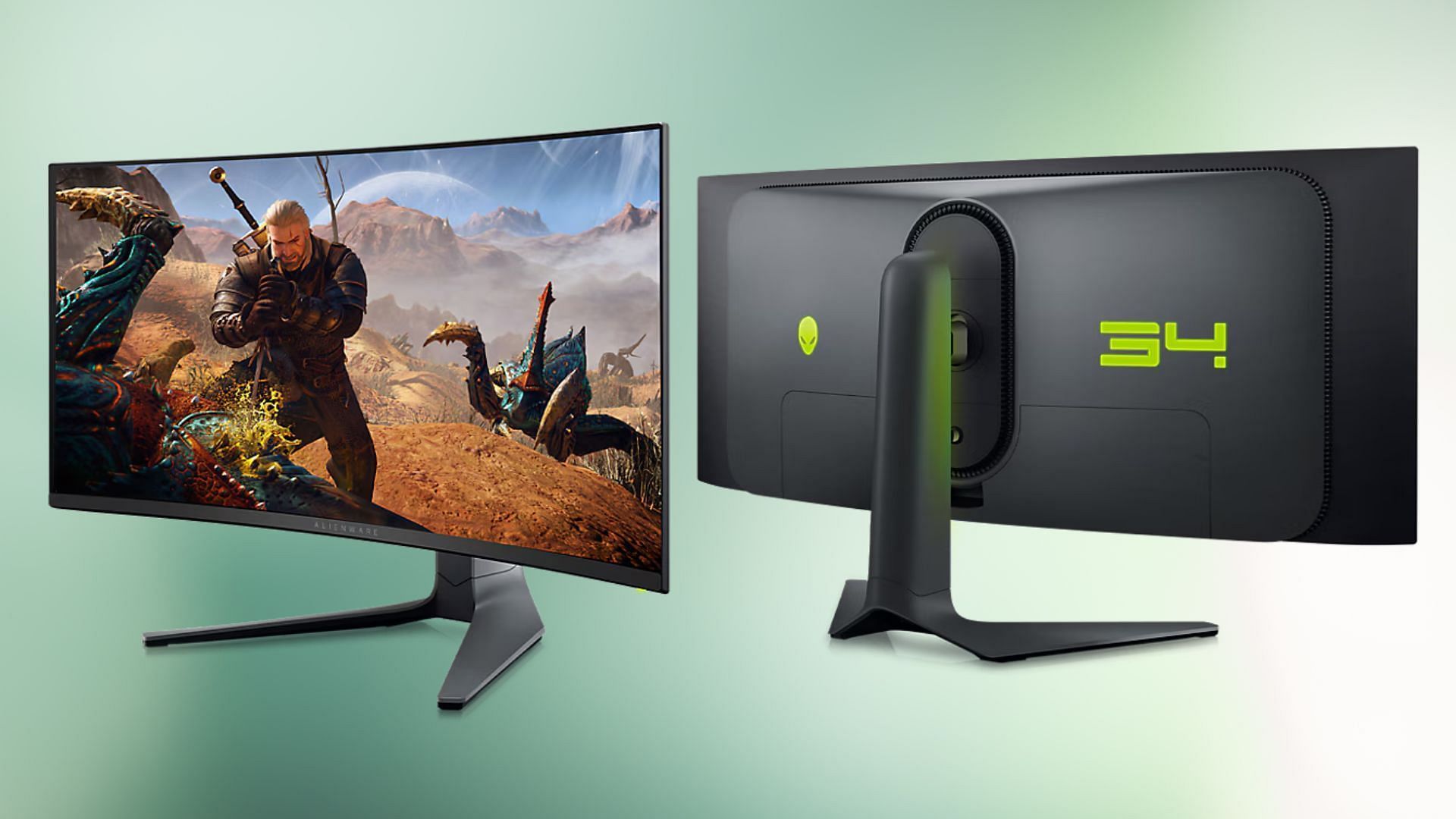 Alienware QD-OLED gaming monitor (AW3423DWF) (Image via Alienware)