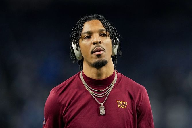 Jayden Daniels' mom fires warning shot after Commanders rookie leads Washington past Lions to NFCCG