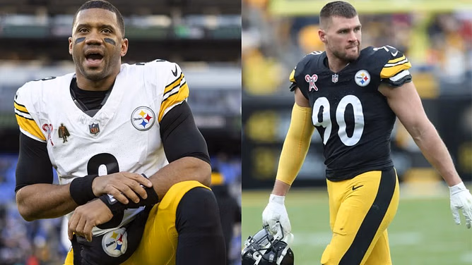 "There's definitely an aura": 7x Pro Bowler T.J. Watt makes feelings clear about Russell Wilson as Steelers gear up for playoffs