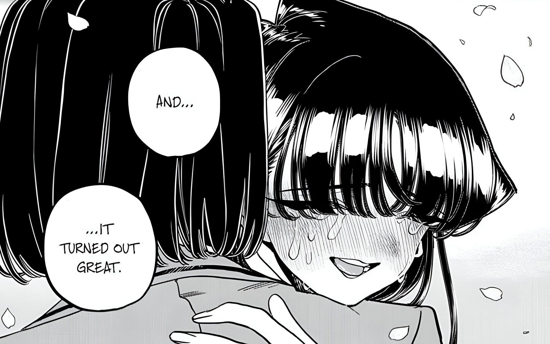 Shouko Komi as seen in the manga (Image via Shogakukan)