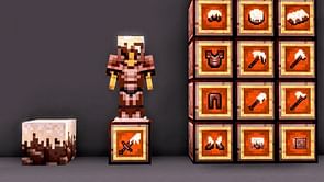 Minecraft player turns Ancient Debris block and armor into cinnamon rolls