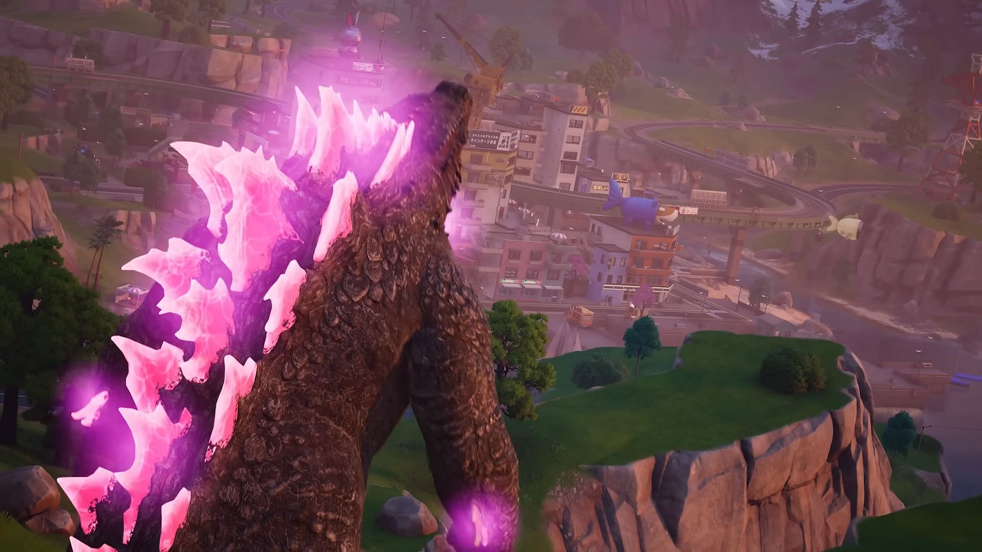 The Fortnite x Godzilla collaboration might have a few secrets in store (Image via Epic Games)