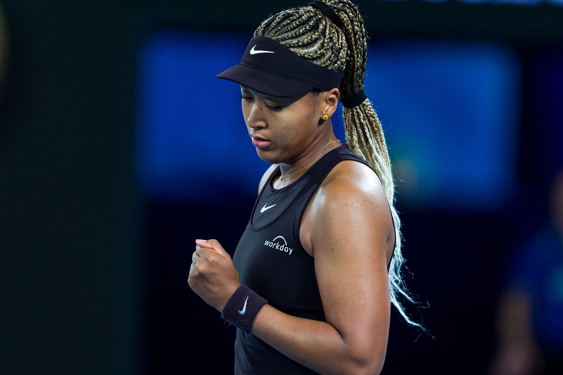 Naomi Osaka pictured at the 2025 Australian Open | Image Source: Getty