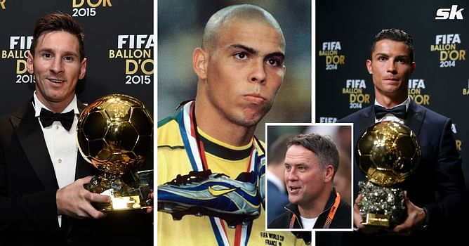 Michael Owen ranks Cristiano Ronaldo, Lionel Messi, and Ronaldo Nazario in Ballon d’Or edition of ‘winner stays on’
