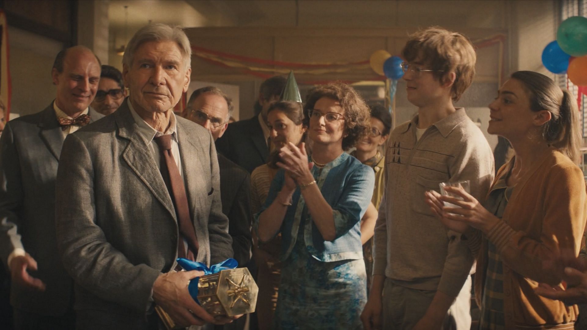 Harrison Ford as Dr. Indiana Jones about to hit retirement (Image via Apple TV)