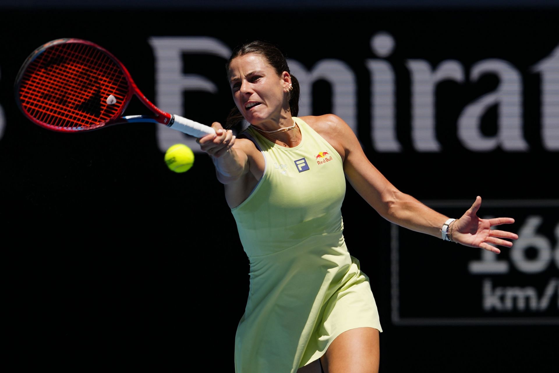 Emma Navarro at the 2025 Australian Open [Image Source: Getty Images]