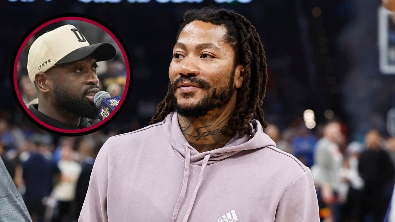 Chicago native Dwyane Wade makes feelings clear on Derrick Rose after ,000,000 Bulls legend hits the spotlight