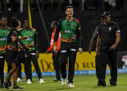 George Linde represented the St Kitts and Nevis Patriots in CPL 2023.