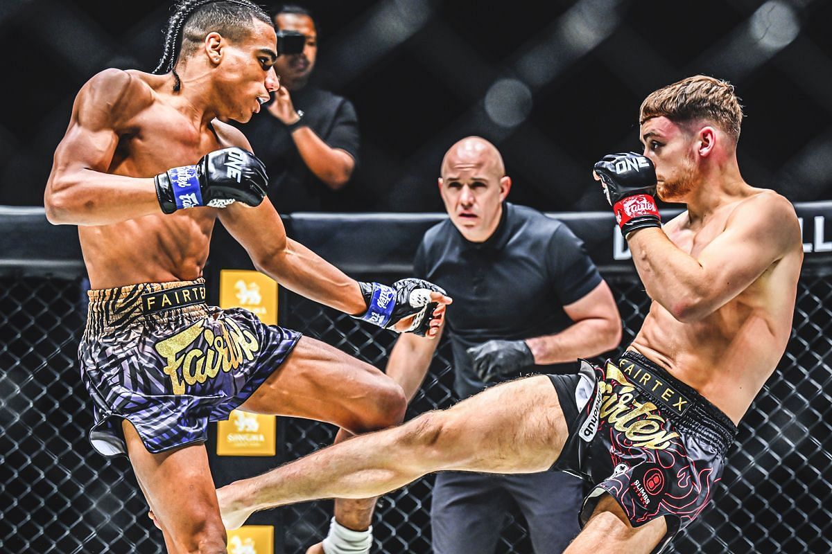 Jordan Estupinan (left) Freddie Haggerty (right) [Photo via: ONE Championship]