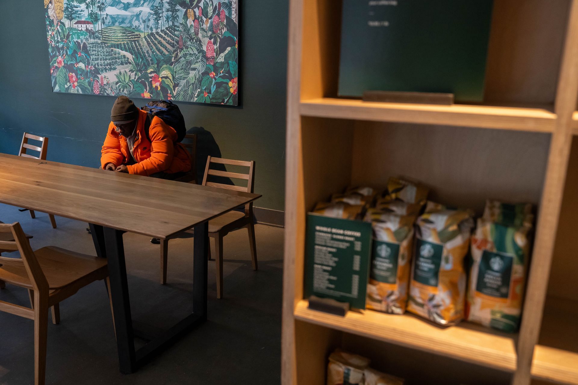 Starbucks has relaunched its condiment bar. Source: Getty