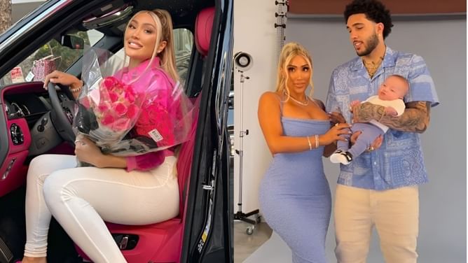 LiAngelo Ball's girlfriend Nikki Mudarris makes her feelings known on $13,000,000 music deal