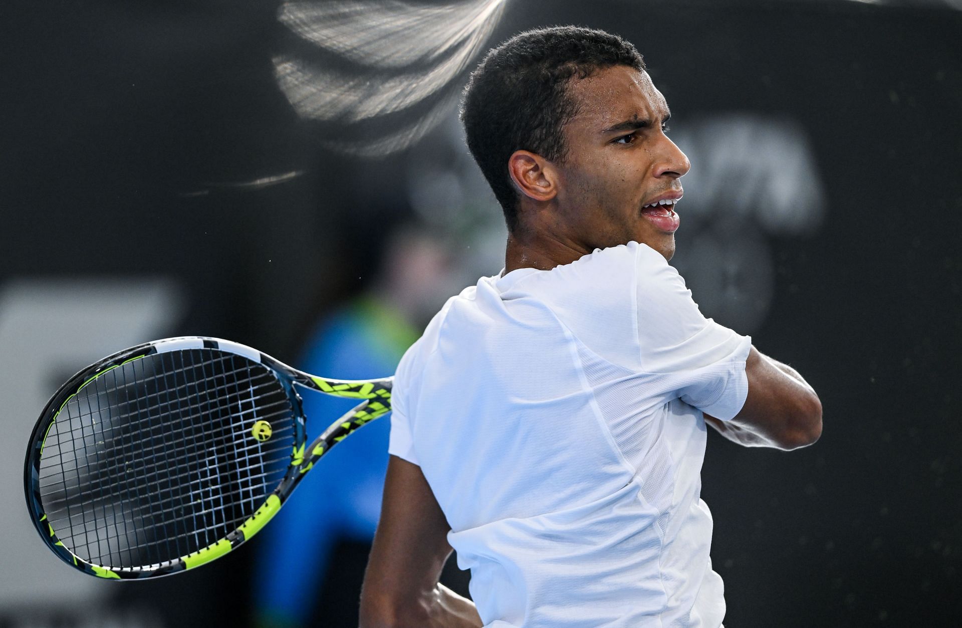 Felix Auger-Aliassime at the Adelaide International 2025. (Photo: Getty)