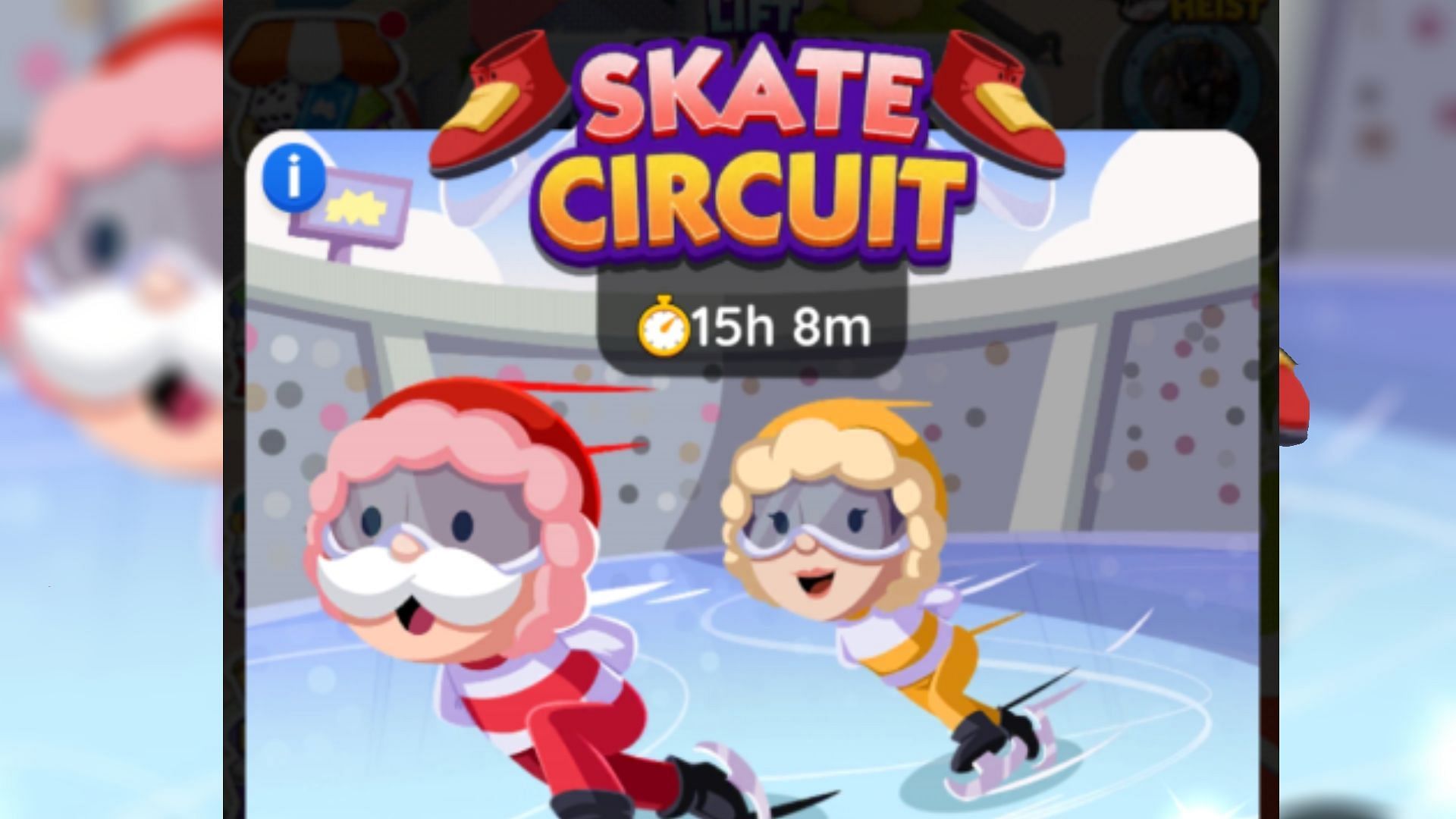 Monopoly Go Skate Circuit event duration (Image via Scopely)