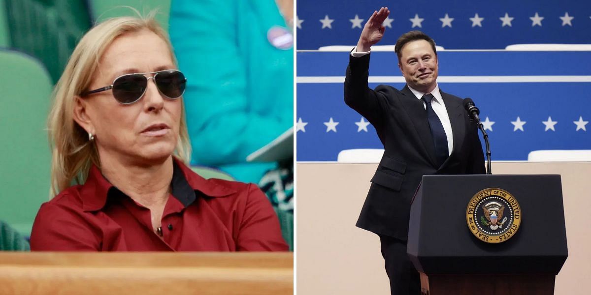 Martina Navratilova Elon Musk