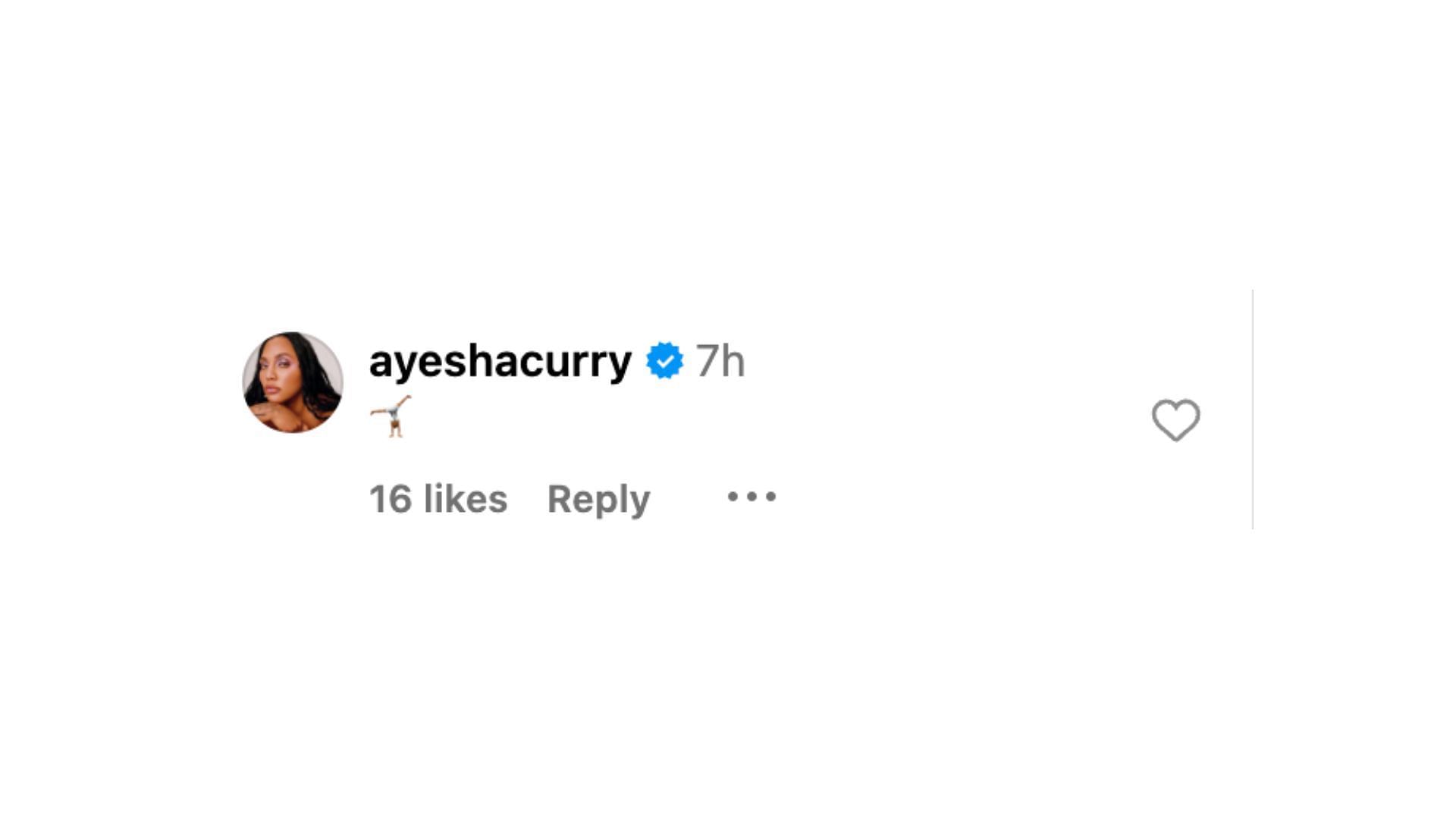 Ayesha Curry reacts to Cameron Brink&#039;s discussion on strip clubs. Photo Credits: Straigh2cam IG account