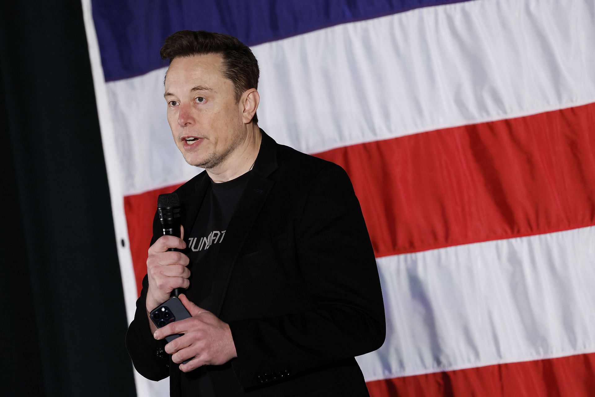 Elon Musk Holds Town Hall With Pennslyvania Voters - Source: Getty